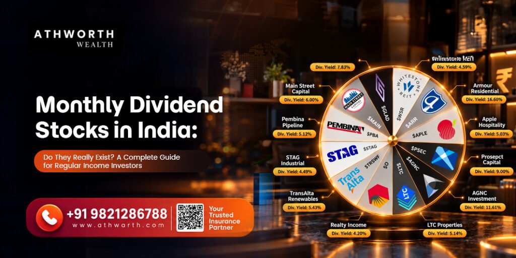 Monthly Dividend Stocks in India
